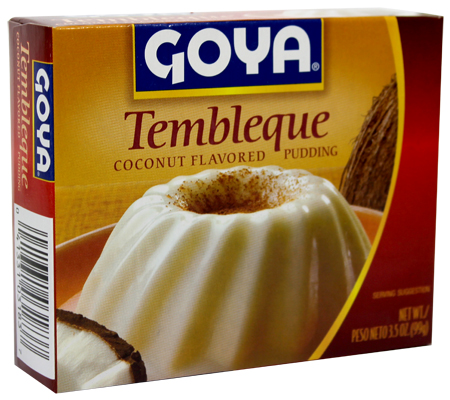Goya tembleque.  Coconut pudding .4 servings  3.5 0z